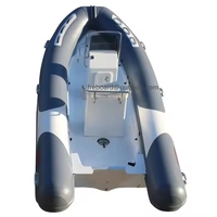 Offre Spéciale 3.9m coque en aluminium à grande vitesse Orca/Hypalon/PVC rigide RIB bateau de pêche gonflable