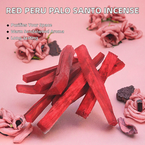 Incienso Natural de Madera de Sándalo Rojo y Palo Santo para Purificación Espiritual Religiosa y Aromatización del Hogar - Product Image 2