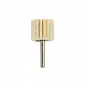 TTAKE Disque à lamelles en feutre 60x30 mm, tige de 6 mm, tampon de polissage pour métal et bois - Product Image 2