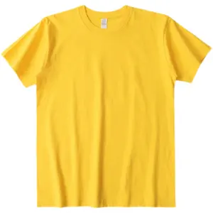 Maglietta estiva a maniche corte personalizzata 200gsm 100% cotone pesante maglietta unisex oversize da uomo basic plain blank tees
