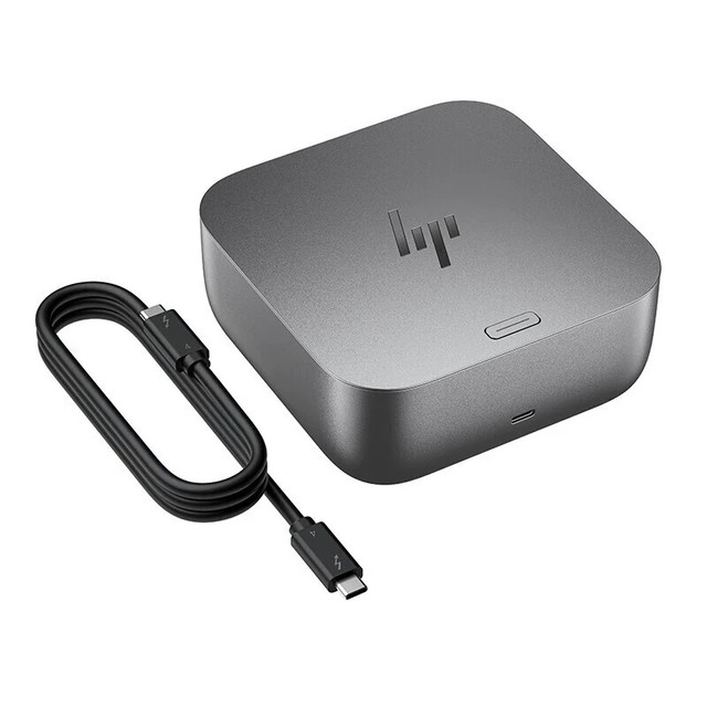 For HP 9X472UT 100W Thunderbolt 4 G6 Docking Station with 11 Interfaces (Type C) for 2.1 for Multi-Screen Display