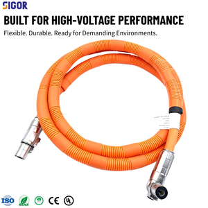 Harnais de câblage haute tension personnalisé pour véhicules électriques, assemblage de câbles en silicone XLPE, indice de protection IP66, adaptateur à âme en cuivre pour automobile, moto, ordinateur - Product Image 6