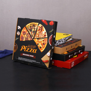 Wholesale 8 10 11 12 15 inch Printing Cheap Restaurant Takeaway Pizza Packaging Csustom Logo Boxes