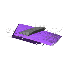 Alerón Superior para Auto Haosheng, Estilo M4, Negro Brillante, ABS, Alerón Trasero de Techo para VW Clasico 2008-2015, <span class=keywords><strong>Bora</strong></span> A4 1J Facelift MK4 Jetta - Product Image 4