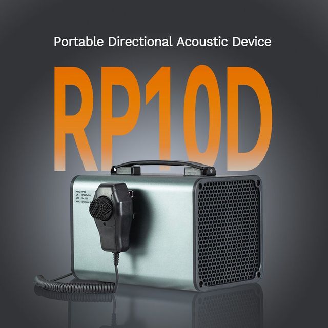 Handheld Lrad Ultra-loud Outdoor Shouting Lrad Equipment Emergency Warning and Crowd Control Lrad Security Sound