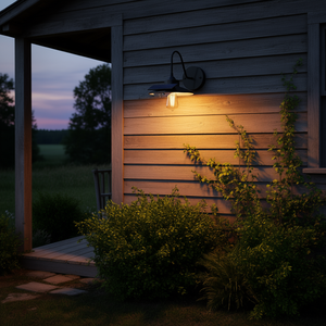 Lámpara Solar Exterior para Jardín, Aplique de Pared con Cuello de Cisne, 2700K Blanco Cálido, E26, Aleación de Aluminio, 12V - Product Image 2