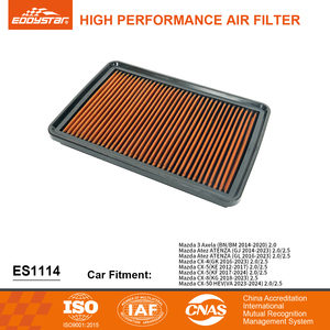 <span class=keywords><strong>Filtro</strong></span> <span class=keywords><strong>de</strong></span> Aire Lavable <span class=keywords><strong>de</strong></span> Alta Calidad <span class=keywords><strong>de</strong></span> Fábrica EDDYSTAR para <span class=keywords><strong>Mazda</strong></span> 3 6 Axela Atenza CX-4 CX-<span class=keywords><strong>5</strong></span> CX-8 CX-50 ES1114 - Product Image 1