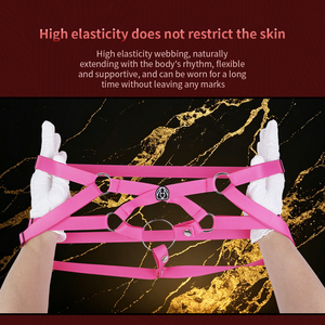 Cinturón de Castidad Masculino Ajustable, Jaula de Castidad Antideslizante de Tres Vías, Accesorios de Alta Elasticidad y Transpirabilidad para Hombres - Product Image 2