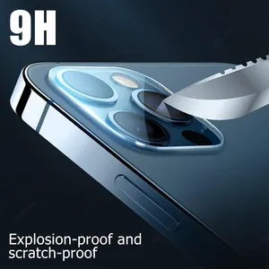 <span class=keywords><strong>Giallo</strong></span> trasparente a copertura totale obiettivo protettivo per fotocamera in seta vetro temperato per <span class=keywords><strong>IPhone</strong></span> 15 14/13/12/<span class=keywords><strong>11</strong></span> Pro Max Screen protettore - Product Image 6