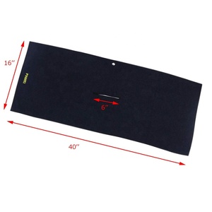 Serviette <span class=keywords><strong>de</strong></span> <span class=keywords><strong>golf</strong></span> en microfibre légère grande taille, découpe centralisée, super absorbante et séchage rapide - Product Image 5