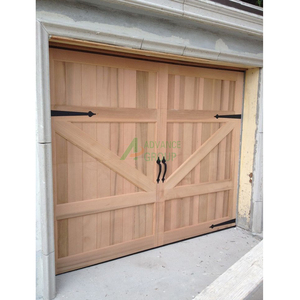 <span class=keywords><strong>Porte</strong></span> <span class=keywords><strong>de</strong></span> <span class=keywords><strong>garage</strong></span> <span class=keywords><strong>en</strong></span> <span class=keywords><strong>bois</strong></span> massif à arche, livrée avec un <span class=keywords><strong>kit</strong></span> <span class=keywords><strong>de</strong></span> quincaillerie complet inclus - Product Image 4