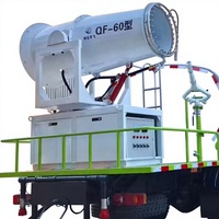 Cañón de Niebla con Motor Diésel de 60 Metros de Alcance, Máquina de Pulverización Automática para Eliminación de Polvo, Cañón de Agua de Largo Alcance, Modelo JF-60