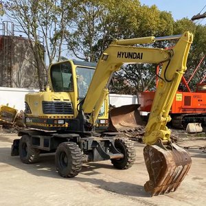 Excavadora Hyundai usada de alta calidad 60W-9 marca Corea con componentes originales peso operativo de 6 toneladas precio bajo - Product Image 2