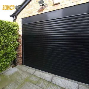 Fire Rated Safety Inorganic Fiber Double Curtain Roller Shutter Slat Curtain Fabric Fireproof Rolling Door