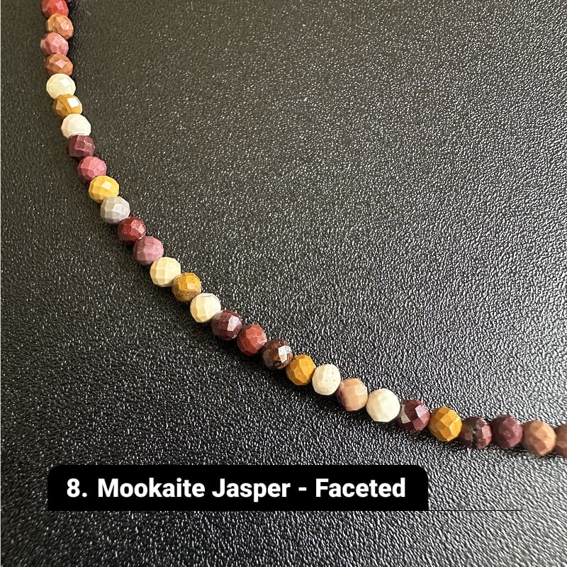8. Mookaite diaspro-sfaccettato