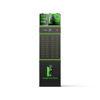 Banque d'alimentation 48 emplacements avec écran POS, charge rapide, grande capacité, chargeur de téléphone portable, distributeur automatique, banque d'alimentation partagée