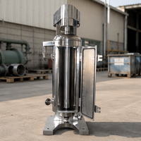 ZONELINK Peralatan Pemisah Sentrifugal Tubular Kecepatan Tinggi Kelas Profesional dengan Motor Bantalan untuk Pemisahan Kimia 1200kg/jam