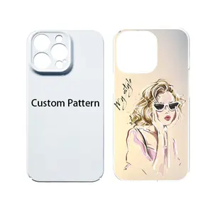Impressão de sublimação personalizada Capa móvel imprimível Ipone Em Branco TPU Covers 3D Cell Phone Case para Iphone 14 13 12 Pro Max Cases