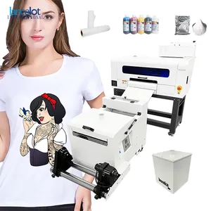 großhandel 30 cm dtf-drucker für t-shirt wärmetransferdrucker mit pulverschüttler a3 marke doppelkopf xp600 druckmaschine