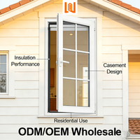Fournisseur ODM/OEM vente en gros maison résidentielle fenêtre en pvc française fenêtre à battant isolante fenêtre en plastique upvc