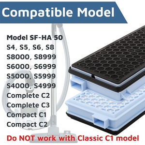 Reemplazo del filtro Active HEPA AirClean para aspiradoras S4 S5 S6 S8 <span class=keywords><strong>C1</strong></span> C2 C3 S800 S600-Eléctricas - Product Image 2