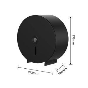 เครื่องจ่ายกระดาษเช็ดมือแบบม้วนใหญ่ติดผนัง FANDA รุ่นโมเดิร์น ผลิตจากเหล็ก เป็นมิตรกับสิ่งแวดล้อม สำหรับห้องน้ำสาธารณะ - Product Image 5