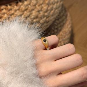 Dylam đồ trang sức cổ điển nhẫn với tiger's Eye đá 925 sterling Silver đá quý Nhẫn đối với phụ nữ - Product Image 4