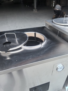 Four à tandoor entièrement automatisé Foodsaprk, prix d'usine, four à tandoor au gaz FS-75S, FS-75S de qualité supérieure en acier inoxydable 304, grande taille - Product Image 3