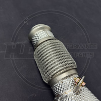 Downpipe Knalpot Racing Suara Menggelegar untuk 330E 320I 330I 530E 520I 530I X4 X3 B48 2.0T, Katalis Aliran Tinggi, Plug and Play