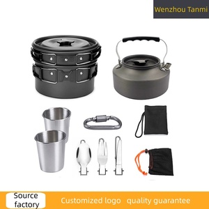 Juego de Utensilios de Cocina Plegables para 2 Personas, Hervidor Plegable para Acampar al Aire Libre, Venta Caliente - Product Image 6