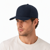 Casquette de sport style Richardson 336 avec patch en cuir personnalisé, casquette de baseball en sergé 100% coton avec œillets métalliques