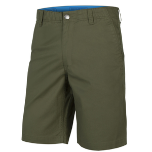 Short de golf décontracté en toile anti-rides pour hommes, short de golf extensible à devant plat et léger à séchage rapide avec poches, logo d'été personnalisé - Product Image 2