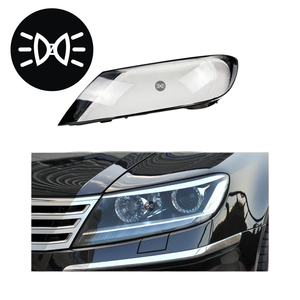 ZWENJIN pour <span class=keywords><strong>Volkswagen</strong></span> VW <span class=keywords><strong>Phaeton</strong></span> 2011 2012 2013 2014 <span class=keywords><strong>2015</strong></span> Cache de phare Coque de phare Lentille de remplacement de la calotte d'origine - Product Image 5