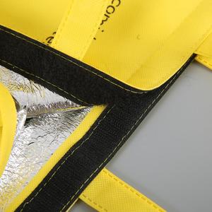 Custom Printing High Quality Non Woven Lunch <b>Cooler</b> Bag Thermal Kids Insulated Bag Food Aluminum Foil Customized Letter - Product Image 3