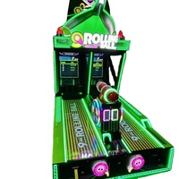 Simulateur de golf à monnayeur avec balles roulantes, machine de divertissement, machine de jeu de bowling, machine à tickets à échanger pour aire de jeux intérieure