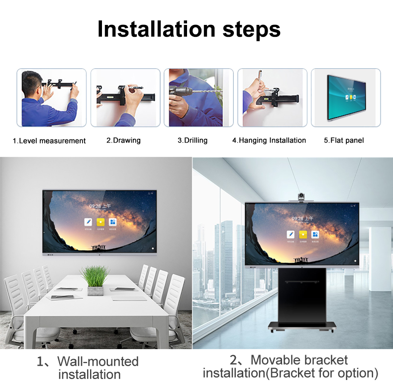 65 Inch Interactive Whiteboard Smart Interactive Board For Business
