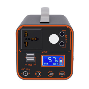 200 Wát Trạm điện cầm tay cho cắm trại ngoài trời khẩn cấp sao lưu 220V AC đầu ra với xe nhảy khởi động năng lượng mặt trời Máy phát điện - Product Image 4