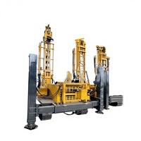 Foreuse hydraulique sur chenilles de 1000 m pour puits d'eau, machine de forage de puits à vendre