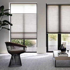 Chất lượng cao thông minh thông minh điện tổ ong rèm cửa tổ ong mái hiên ZigBee Rèm tuya Shades Rèm cho văn phòng cửa sổ - Product Image 3