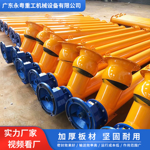 Convoyeur spiralé 219 mm durable à vitesse réglable incliné pour travaux de construction - Product Image 3