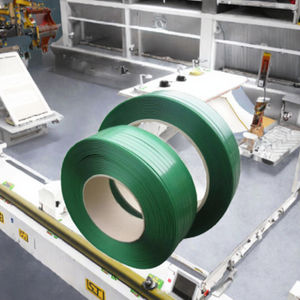 Precio Directo de Fábrica, Cinta de Embalaje de Poliéster en Relieve de Alta Calidad, Duradera, Personalizada, de Diferentes Grosores, Tipo Manual, Color Verde - Product Image 3