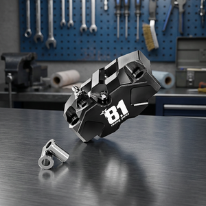 คาลิปเปอร์เบรกมอเตอร์ไซค์ Hurricane 8.1 CNC ระยะฐานล้อ 82 มม. Stage6 Adelin รุ่นใหม่ BRK137 IT - Product Image 2