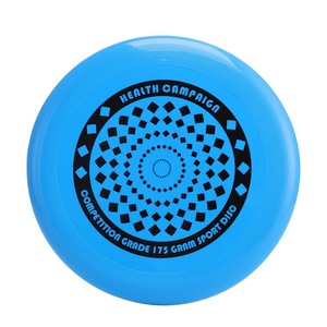 Health Campaign Sport <b>Disc</b> 175g Competition Grade Dog Frisbee Blue <b>Plastic</b> Toy - Product Image 1