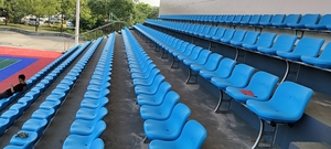 Sièges fixes en plastique durable pour stades, gradins pour terrains de <span class=keywords><strong>sport</strong></span>, écoles, parcs, avec garantie de 5 ans résistante aux UV - Product Image 4