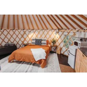 Bon feutre isolation yourtes tente Camping en plein air yourte étanche hiver mongol Ger résistance aux UV 13ft yourtes tente - Product Image 6