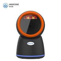 Escáner de Código de Barras Omnidireccional MC-9103L, Lector de Códigos de Barras de Escritorio 1D 2D QR para Sistemas POS de Supermercados y Teléfonos Móviles