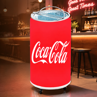 Écran LED publicitaire pour boissons, haute fréquence de rafraîchissement, forme personnalisable, étanche, anti-choc, technologie GOB, Yizhicai OEM personnalisé