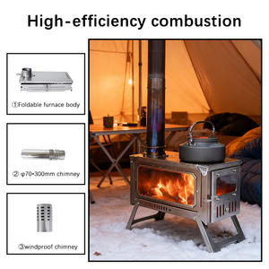 Poêles personnalisés INBESTCAMP, chauffage pour l'aménagement extérieur, faciles à utiliser, légers, poêles <span class=keywords><strong>de</strong></span> chauffage sur mesure - Product Image 2