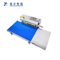 Machine de scellage thermique automatique pour sacs en Mylar, sachets en papier kraft, scelleuse de sacs verticale et horizontale pour l'emballage commercial