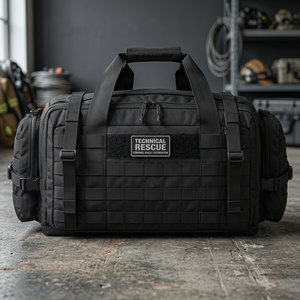 Sac de sauvetage technique en nylon Cordura 1000D pour l'extrication en espaces confinés, porte-outils de sauvetage en tranchée et pour les situations de colaps de structures - Product Image 3